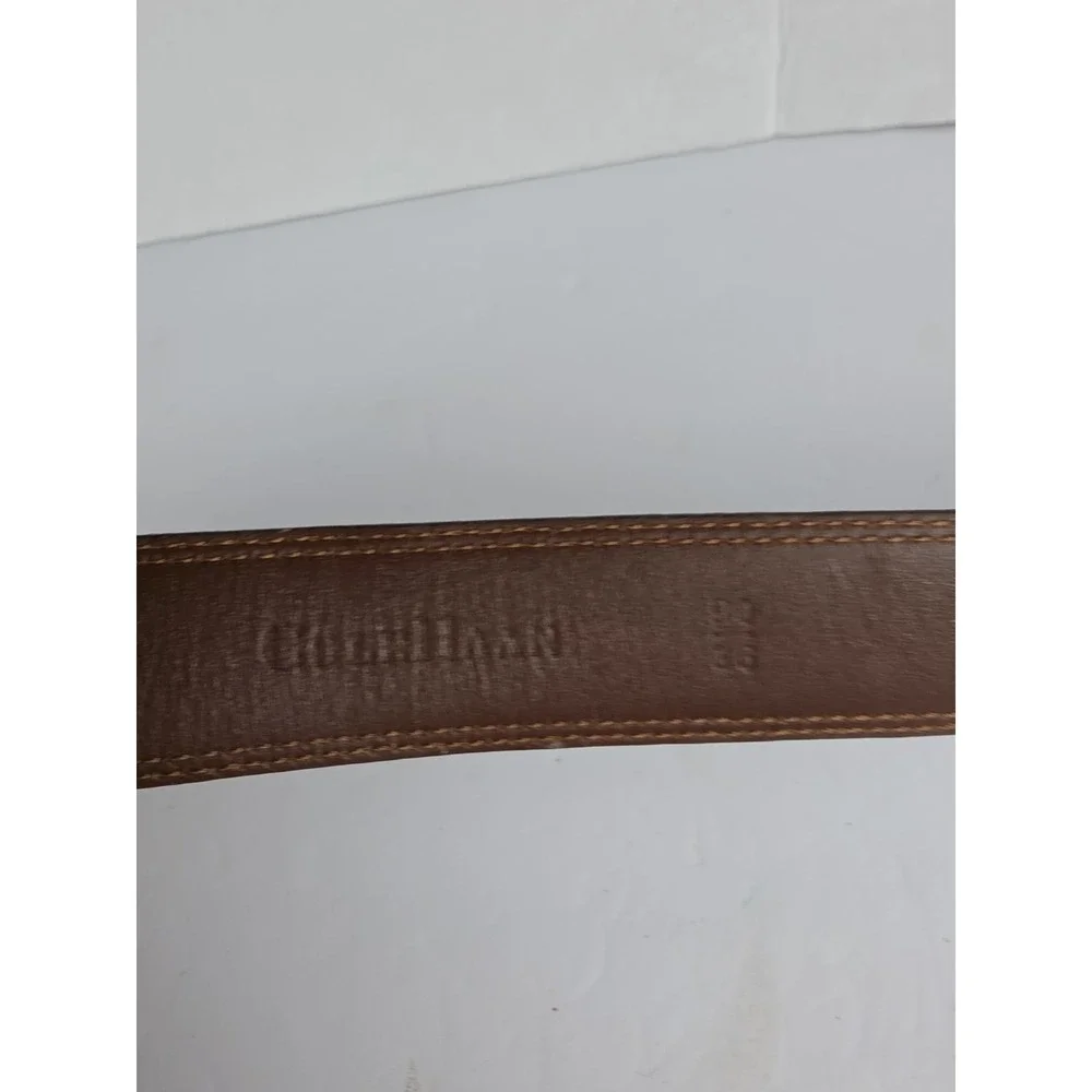 Cole Haan Leather Belt 36 Brown 1 1/4